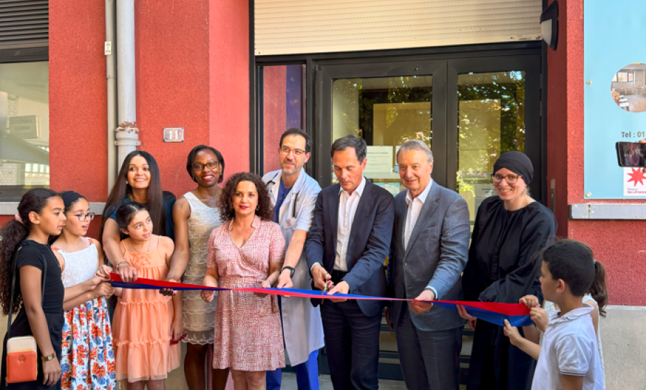 Inauguration centre médical cité jardin suresnes