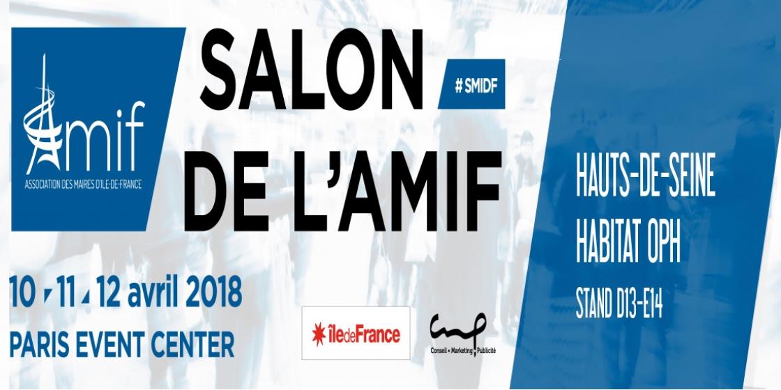 Hauts-de-Seine Habitat au salon de l'AMIF, stand D13-E14