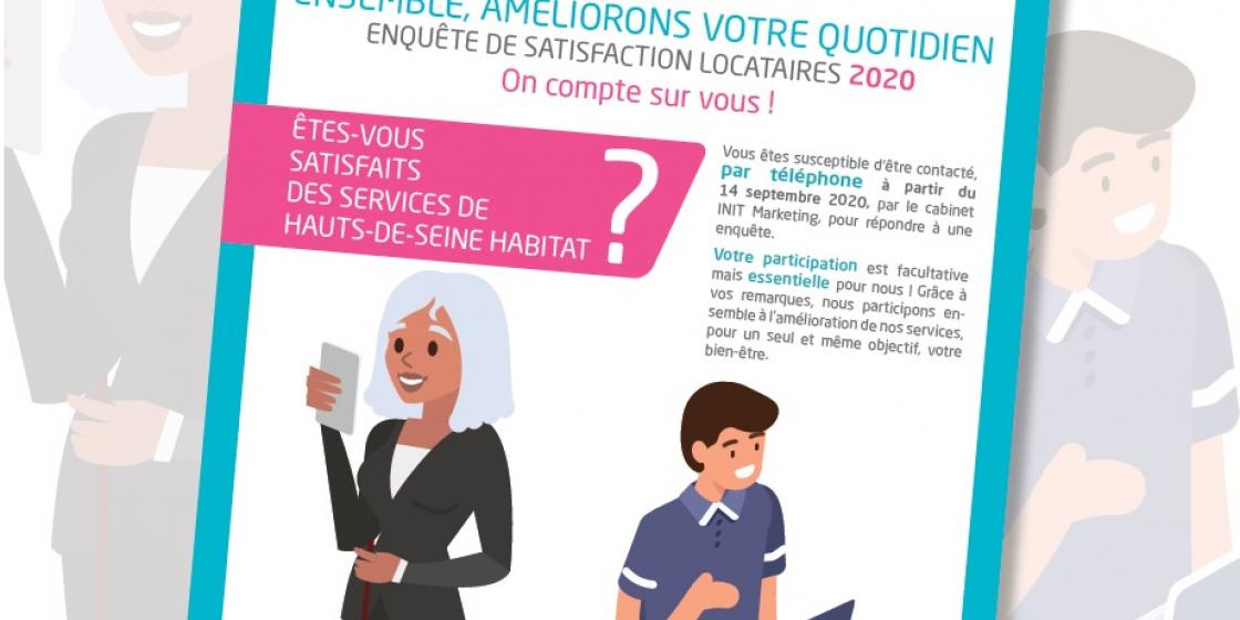 Enquête de satisfaction des locataires